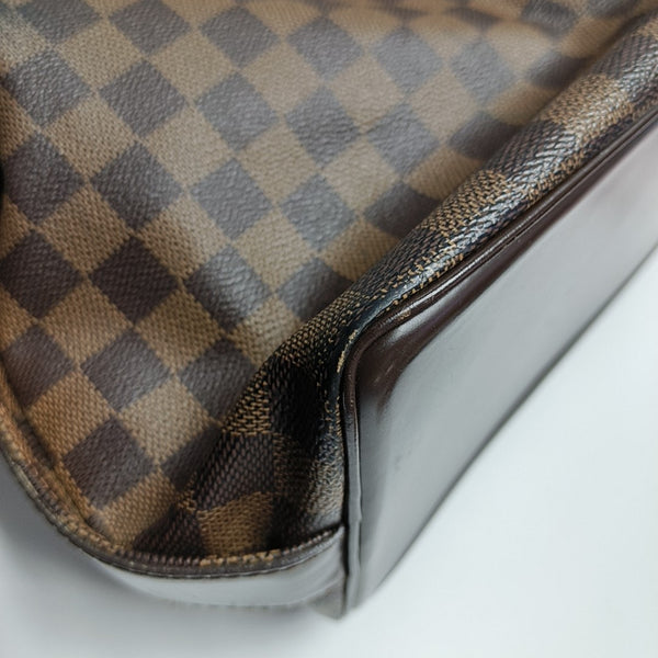 CHELSEA Damier Ebene Coated Canvas Brown