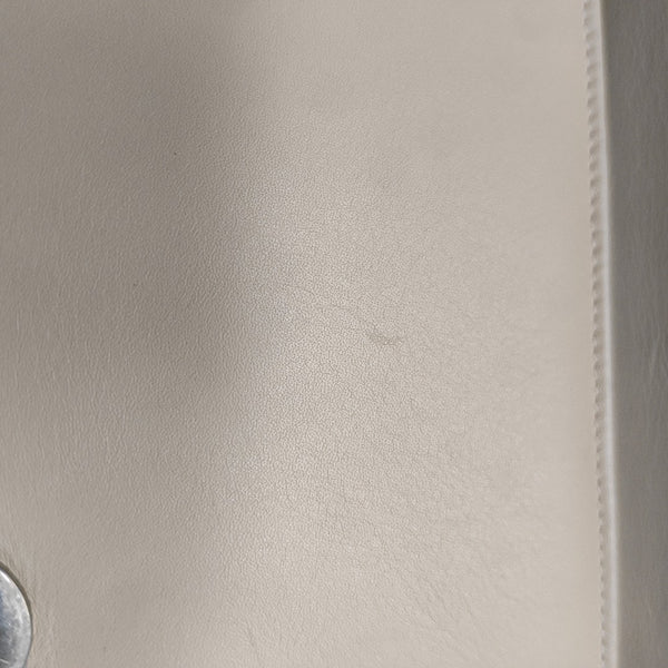 Calfskin Top Handle Bag Beige