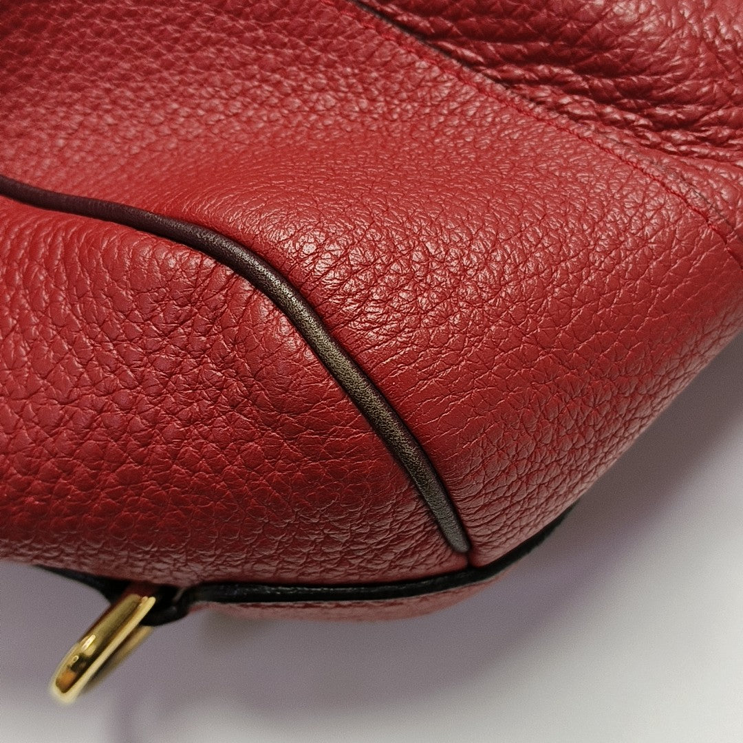 Fusta Calfskin Red