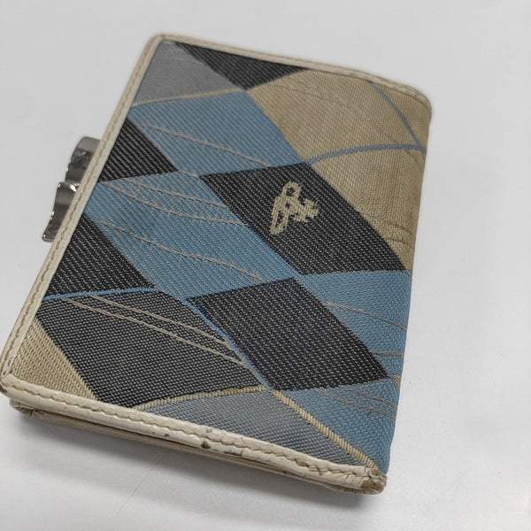 Fabric Wallet Blue