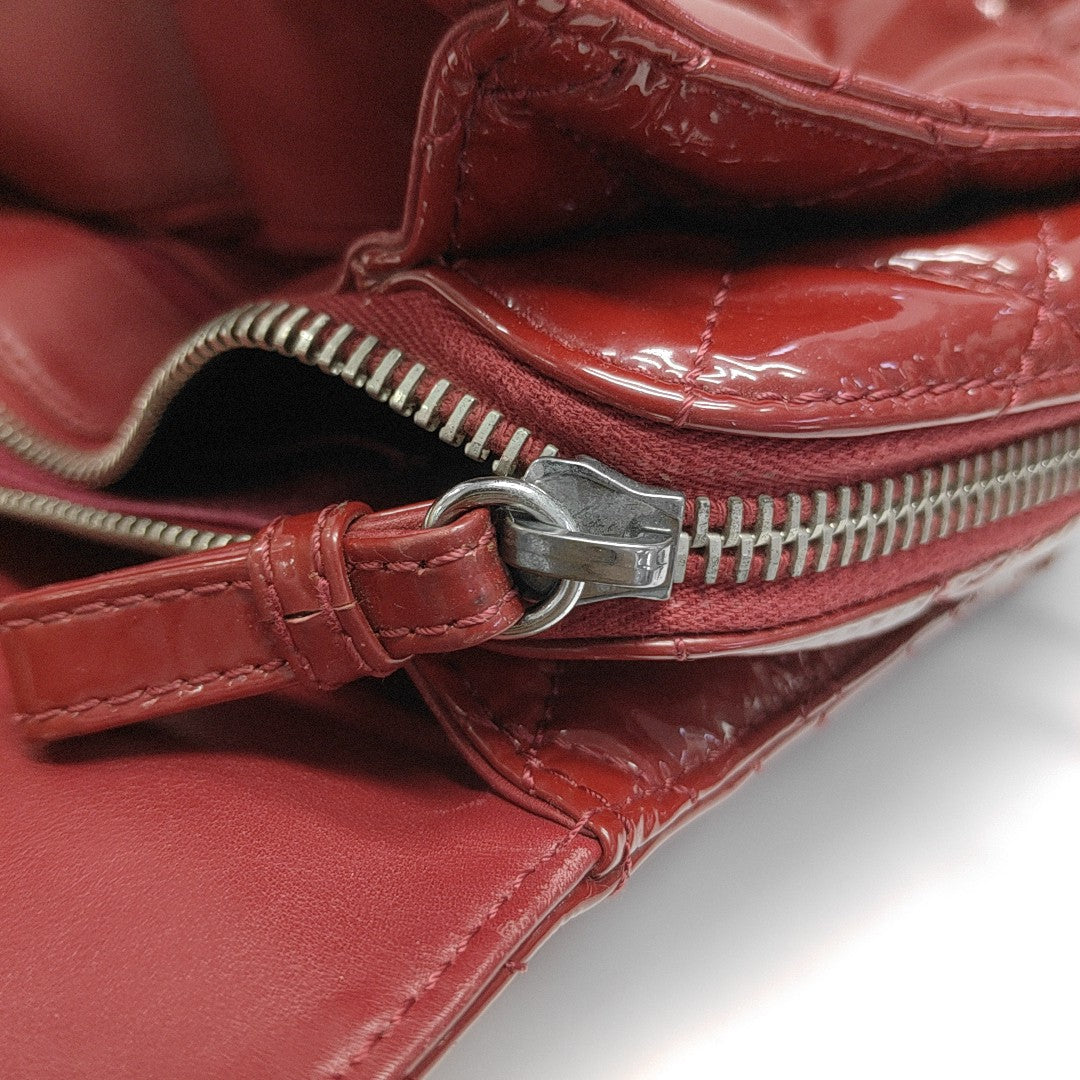 ULTIMATE STITCH Quilted Calfskin Red