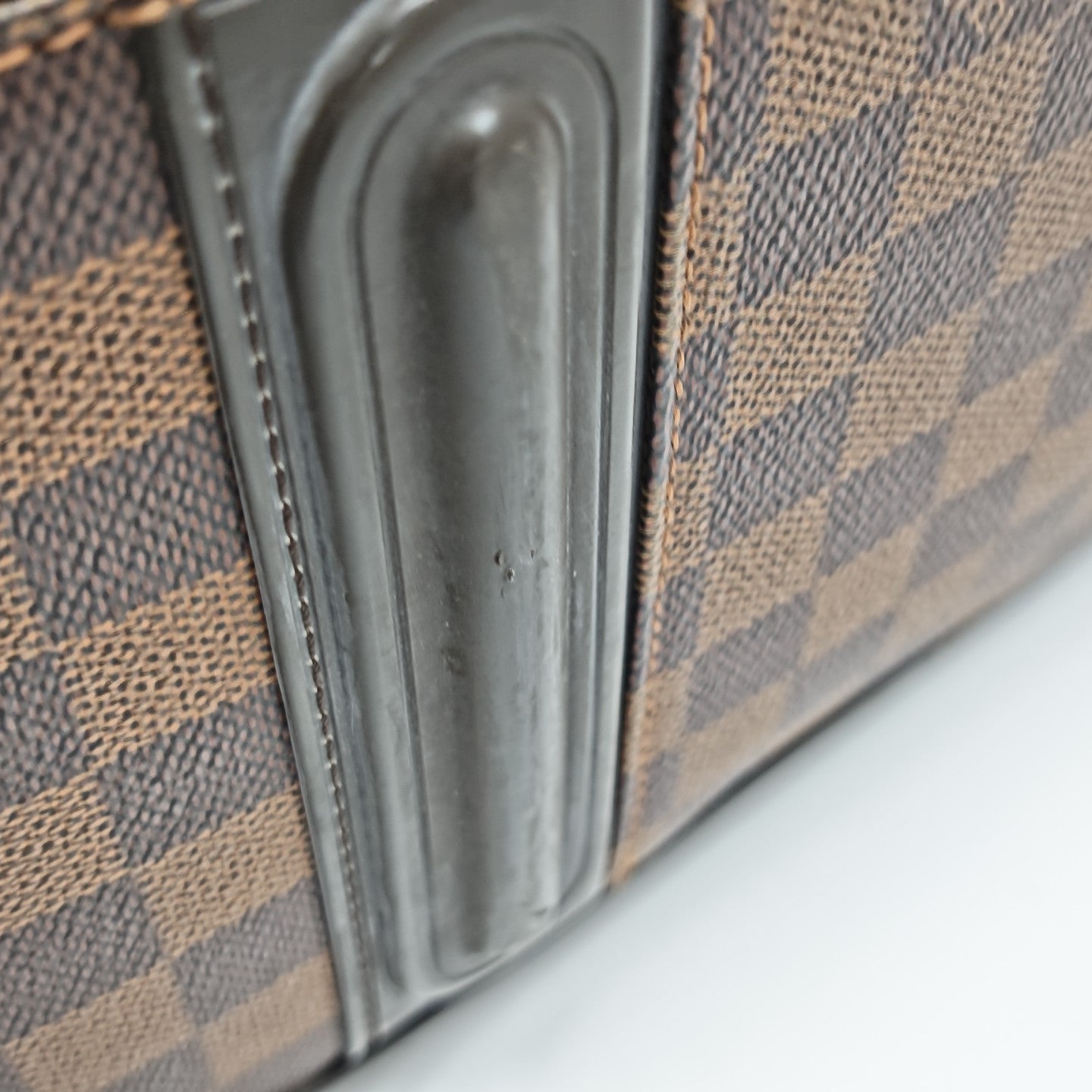 PEGASE 55 Damier Ebene Coated Canvas Brown