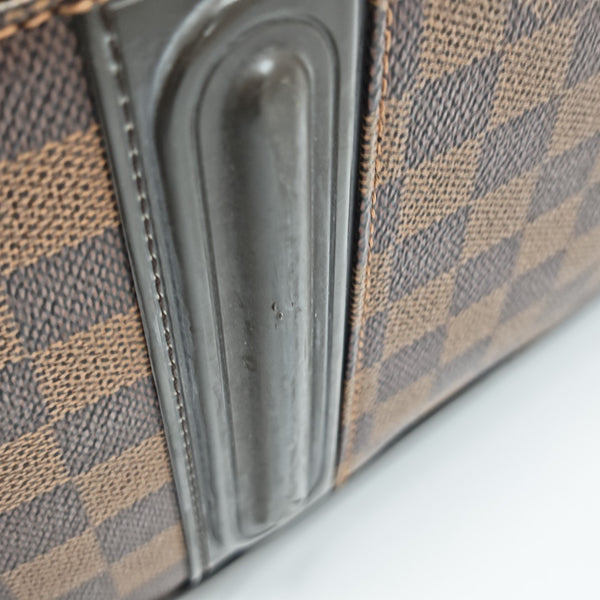 PEGASE 55 Damier Ebene Coated Canvas Brown