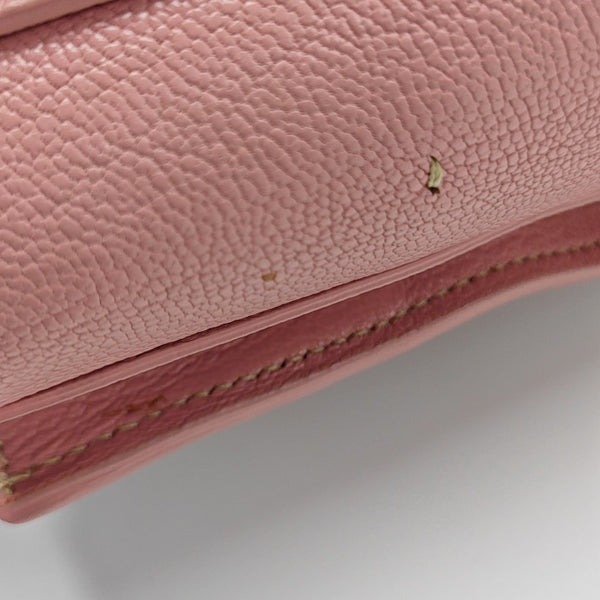 Calfskin Shoulder Bag Pink