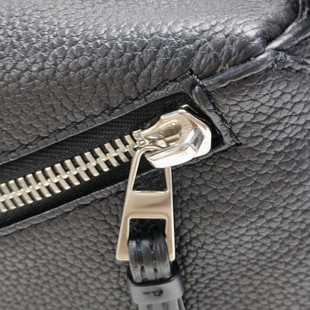 Puzzle Large Calfskin Black