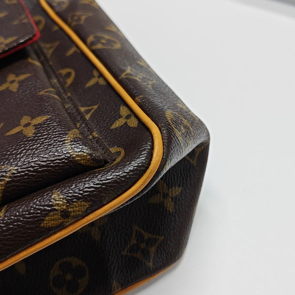 MULTIPLE Monogram Coated Canvas Brown