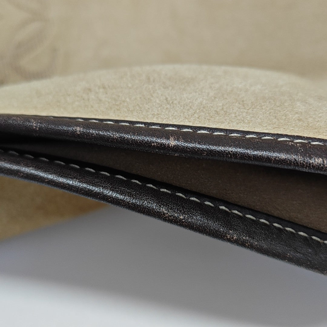 Suede Tote Bag Brown