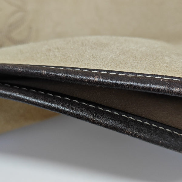 Suede Tote Bag Brown