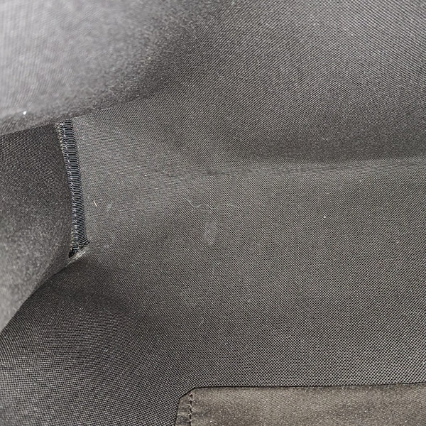 Monogram Coated Canvas Tote Bag Black