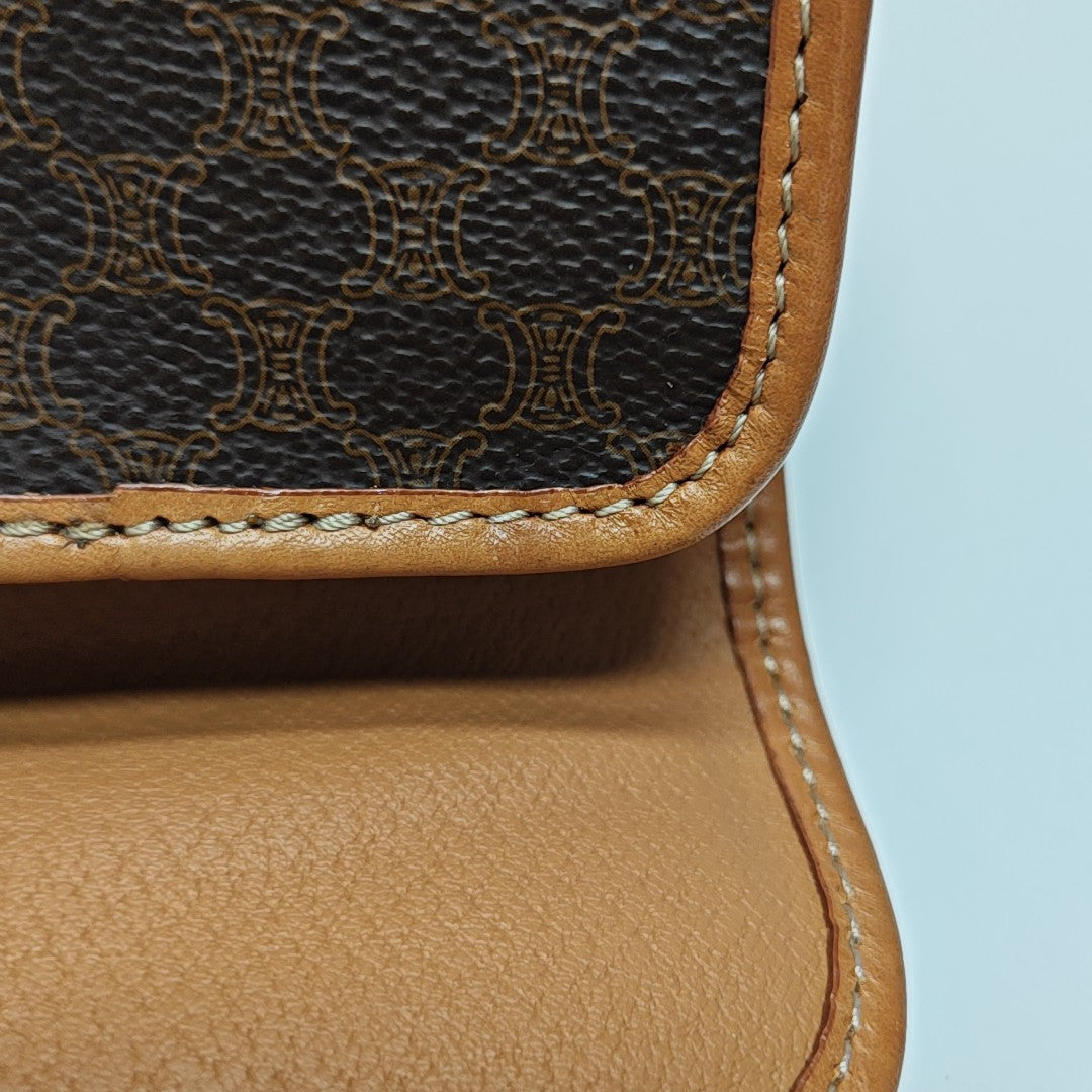 MACADAM Coated Canvas Brown