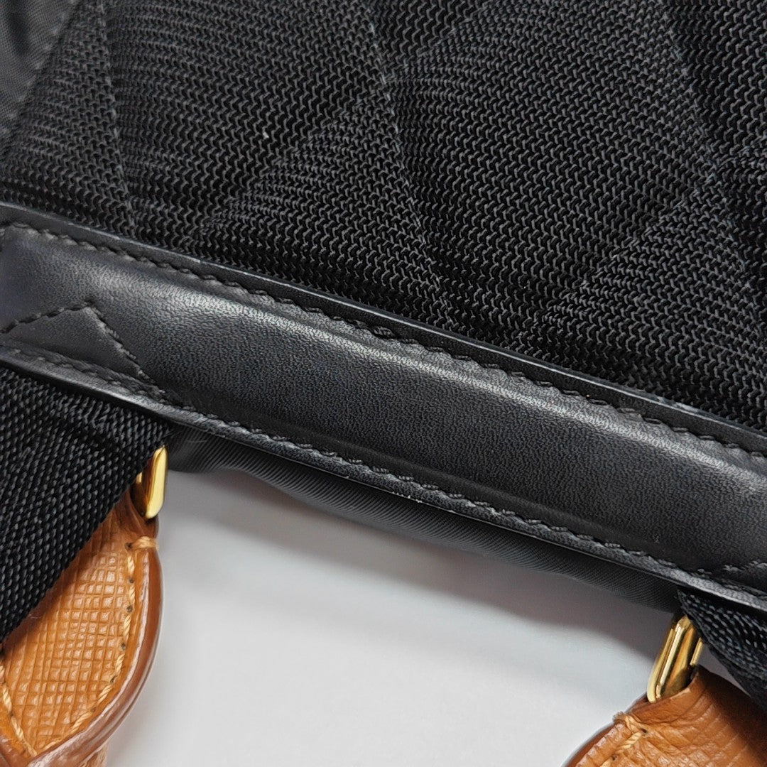 The Rucksack Nylon Black