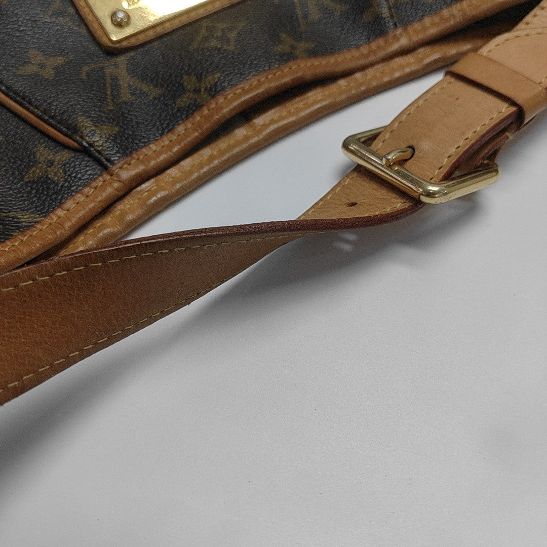 GALLIERA Monogram Coated Canvas Brown