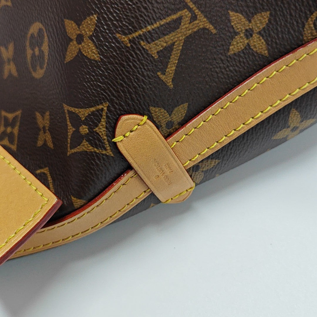 CARRYALL PM Monogram Coated Canvas Brown