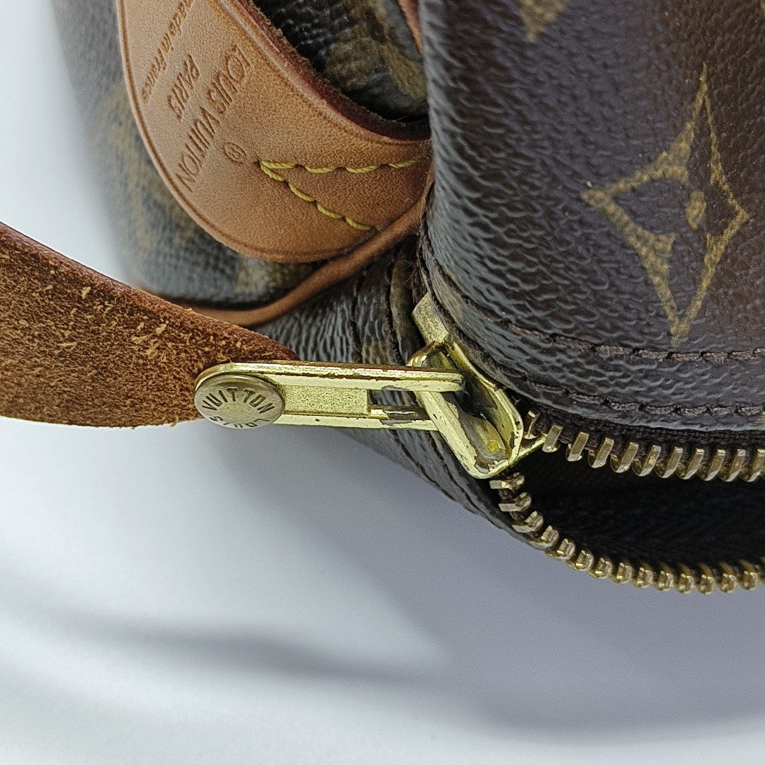 SPEEDY 30 Monogram Coated Canvas Brown