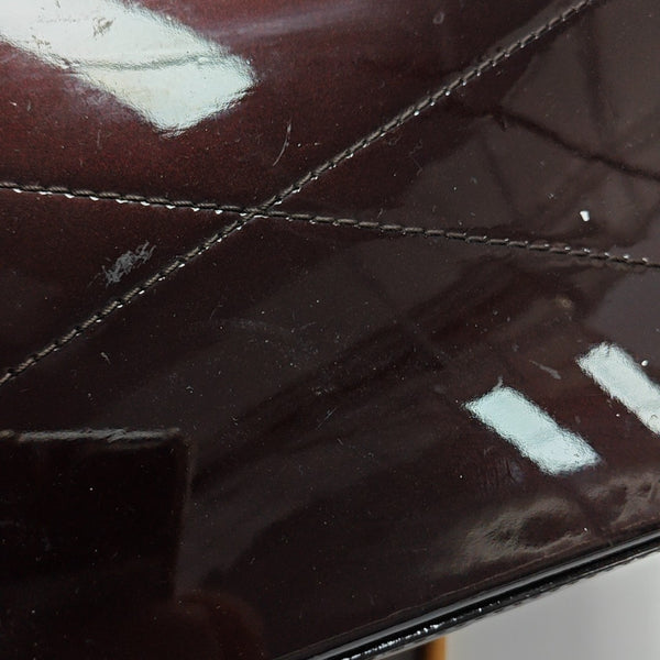 MONTEBELLO Monogram Patent Leather Red