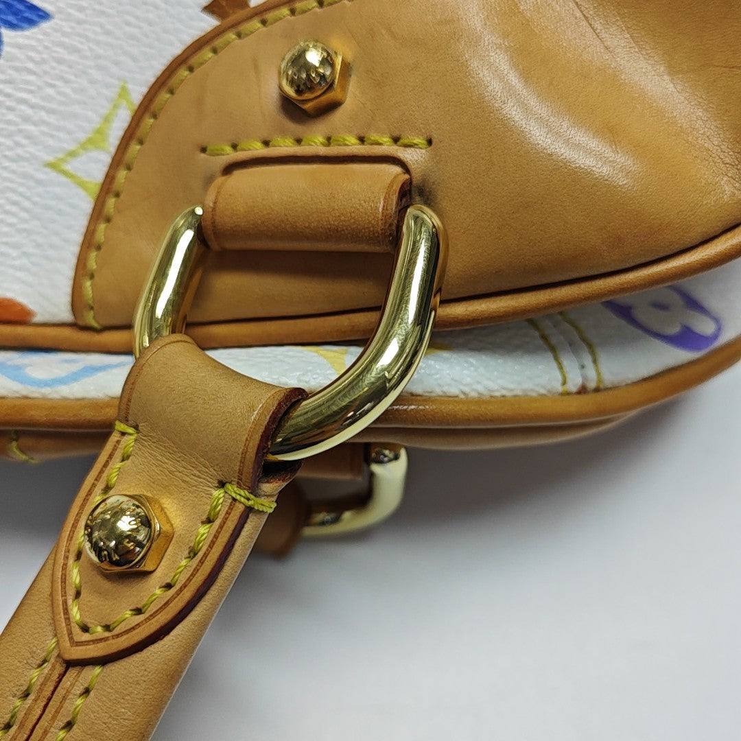 LV × TM CLAUDIA Monogram Coated Canvas White