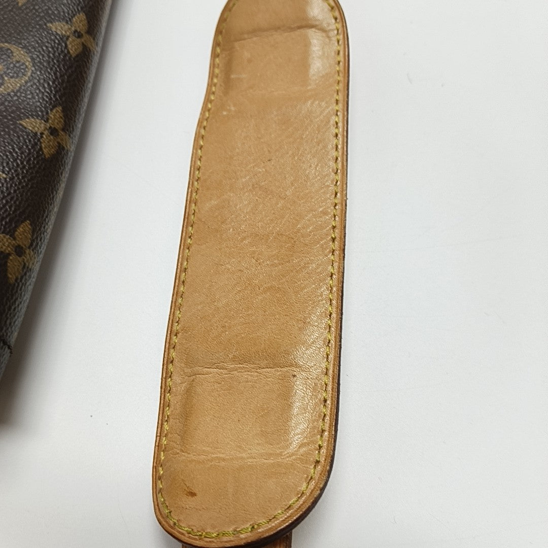 HUDSON PM Monogram Coated Canvas Brown