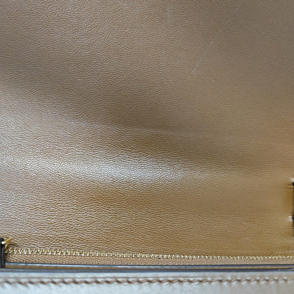 CLASSIC BOX Medium Calfskin Brown