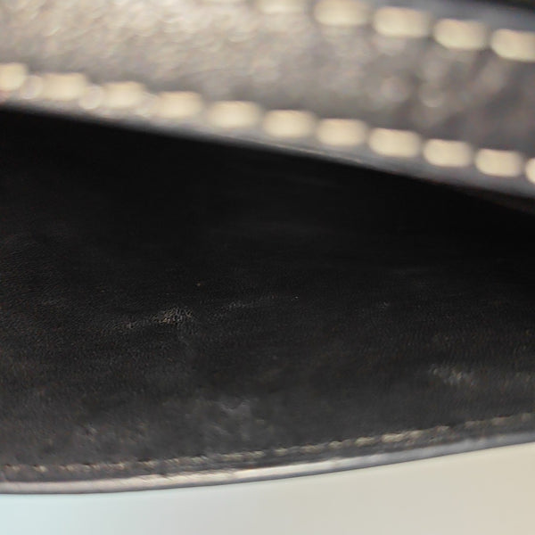 Heel Calfskin Black