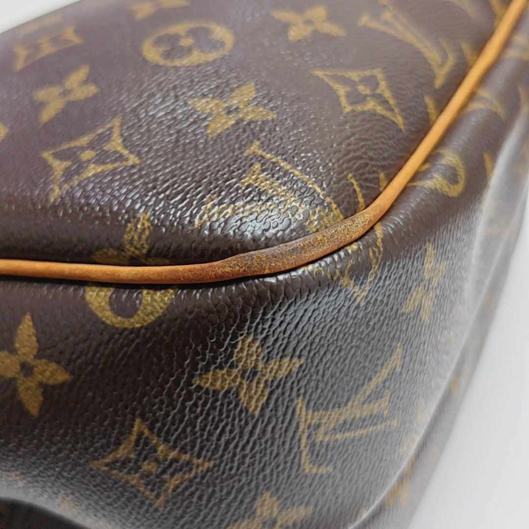 REPORTER Monogram Coated Canvas Brown