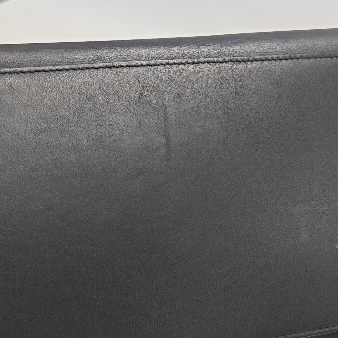 TRAPEZE Medium Calfskin Blue