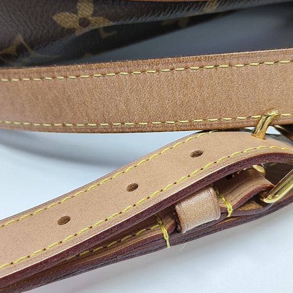 NOÉ BB Monogram Coated Canvas Brown