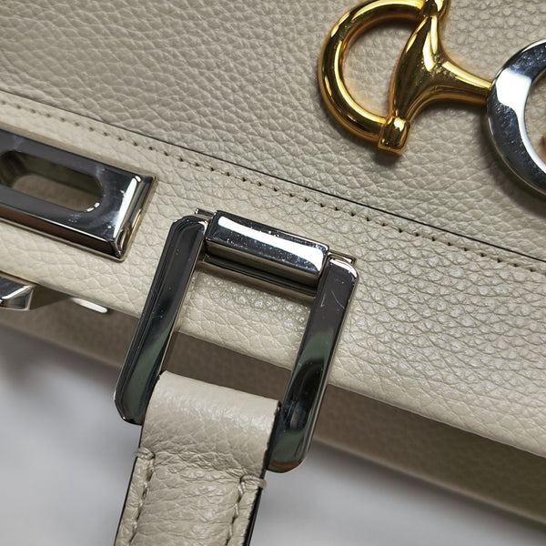 Zumi Small Calfskin White