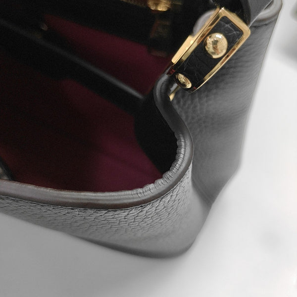 CAPUCINES BB Calfskin Black
