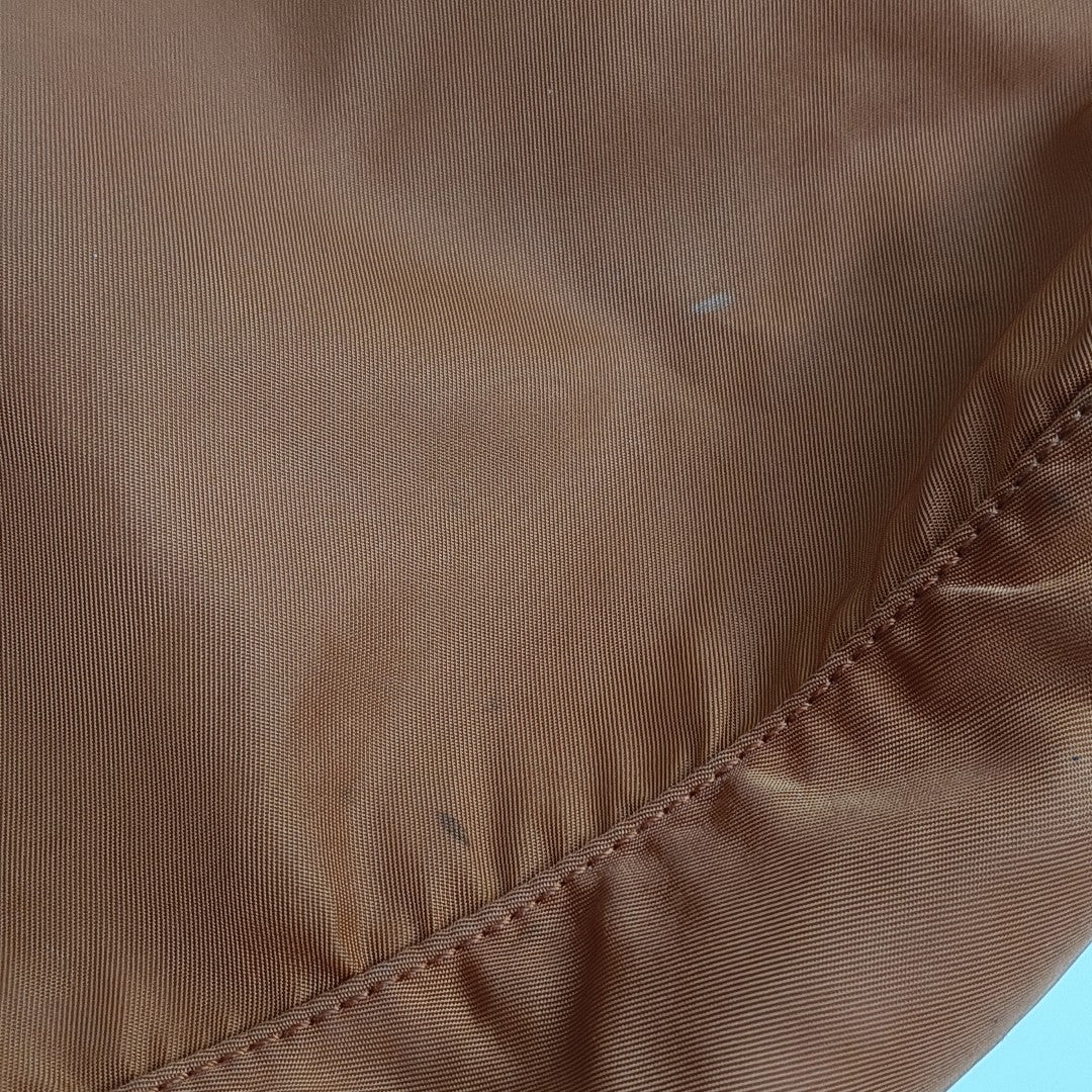 Fabric Shoulder Bag Orange