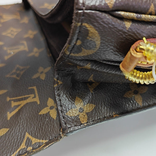 MÉTIS MM Monogram Coated Canvas Brown
