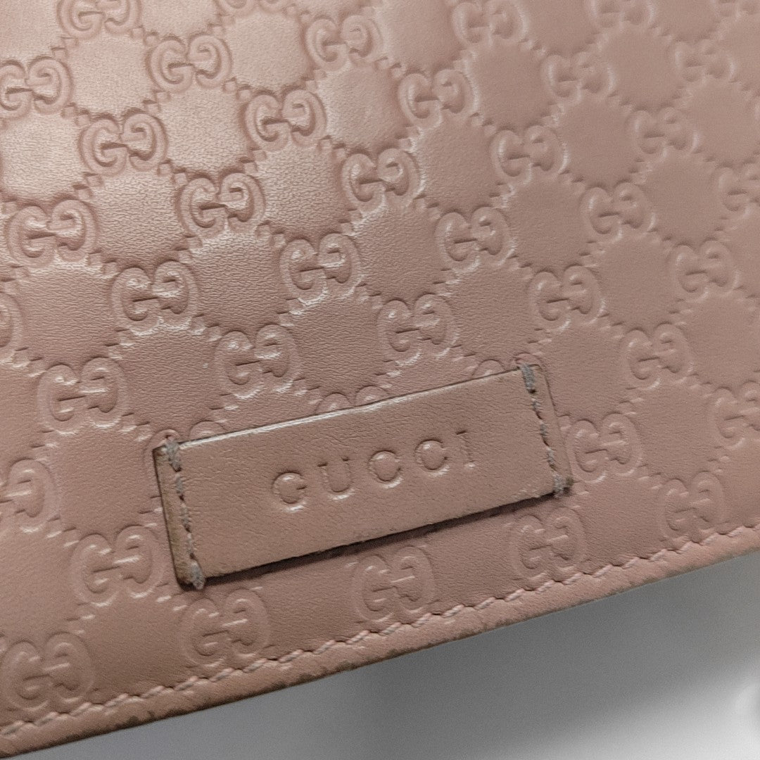 Microguccissima Monogram Calfskin Pink
