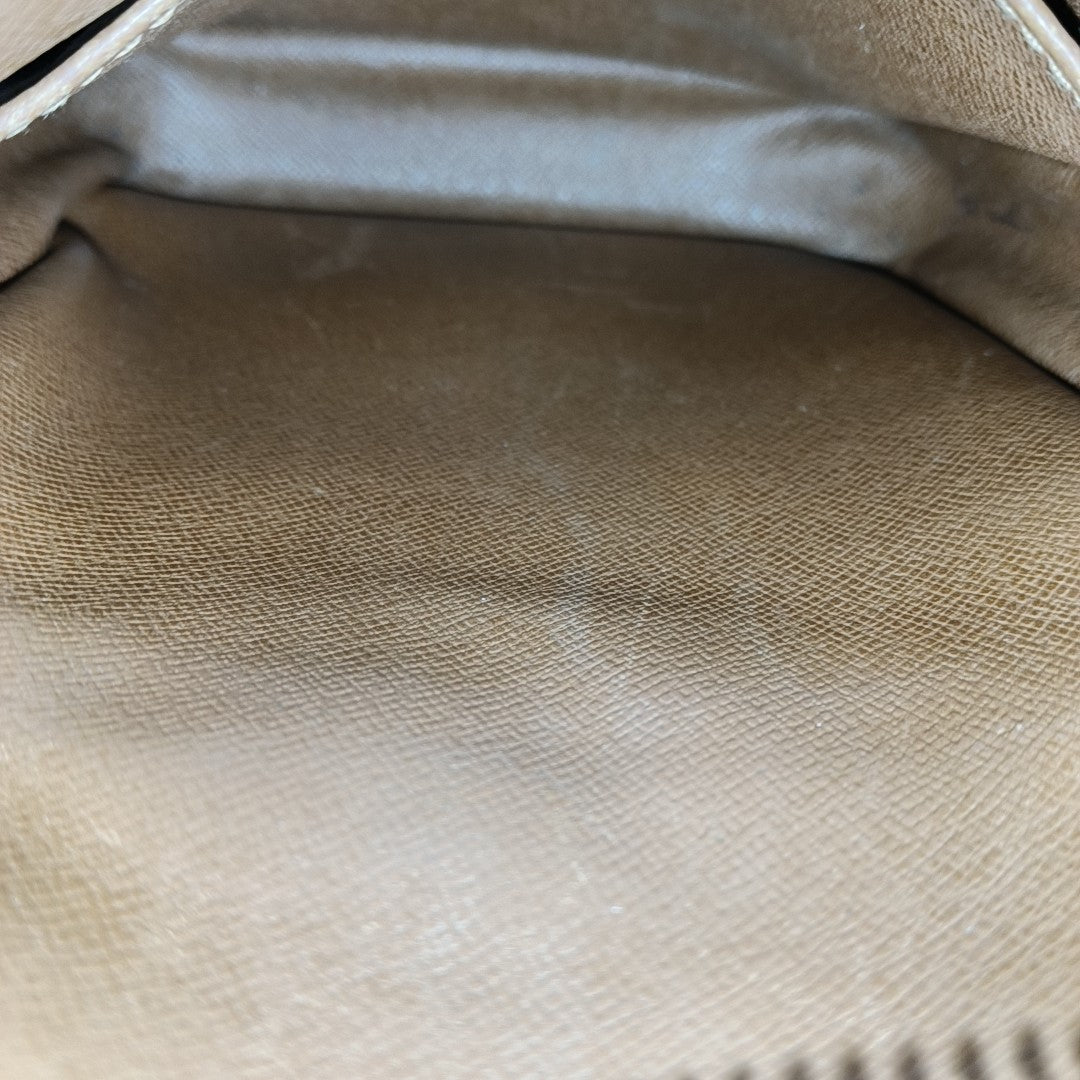 AMAZON Monogram Coated Canvas Brown