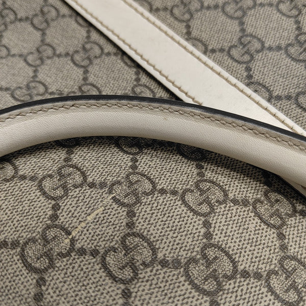 Microguccissima Monogram Coated Canvas Black