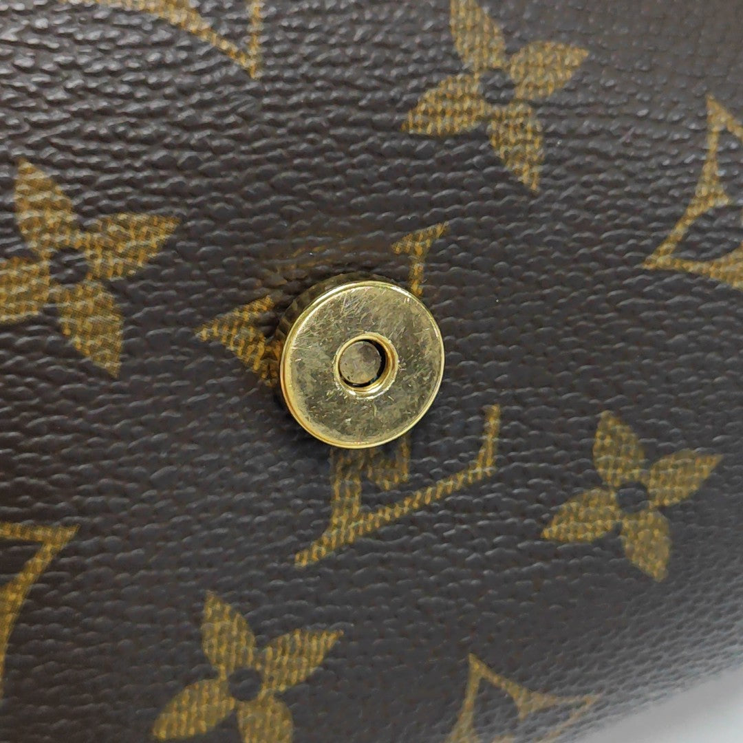 MUSETTE TANGO Monogram Coated Canvas Brown