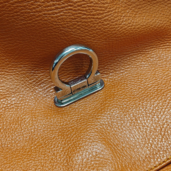 Sophia Medium Calfskin Orange