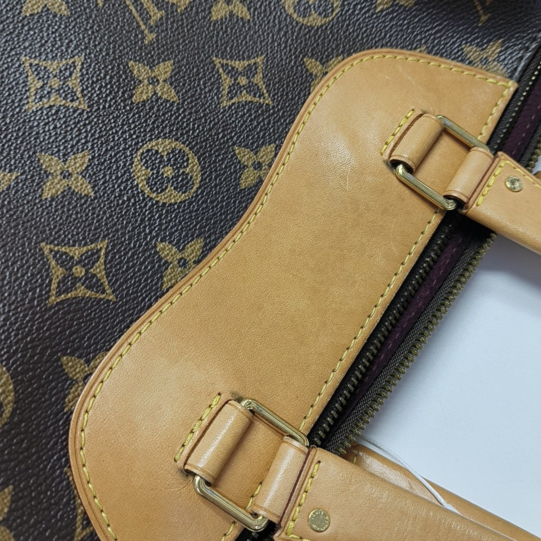 RETIRO NM Monogram Coated Canvas Brown
