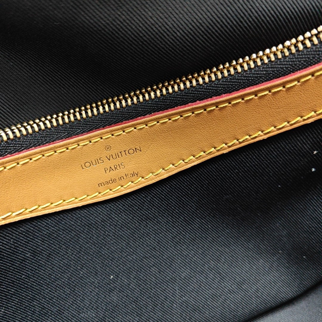 DIANE Monogram Coated Canvas Brown