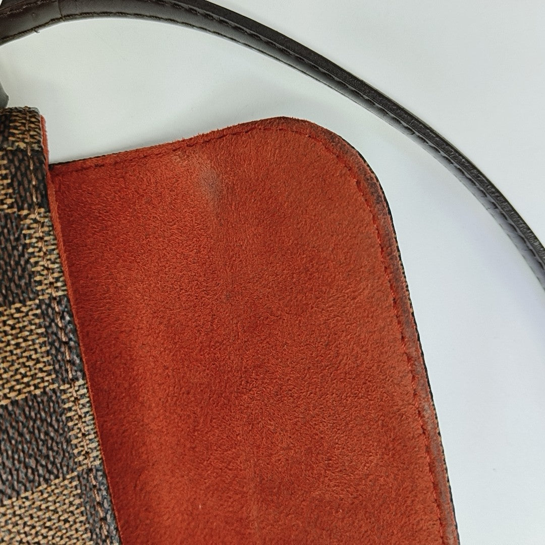 RECOLETA Damier Ebene Coated Canvas Brown