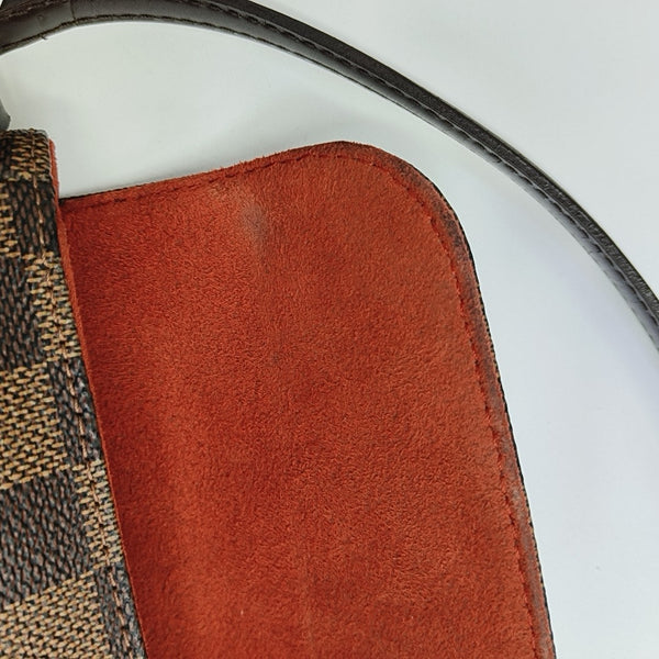 RECOLETA Damier Ebene Coated Canvas Brown