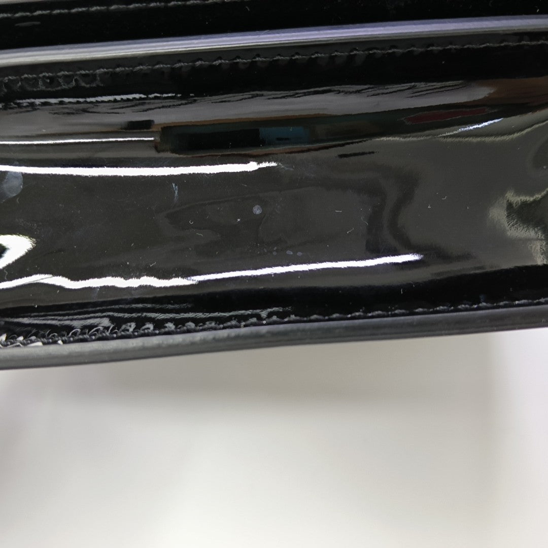Karligraphy Patent Leather Black