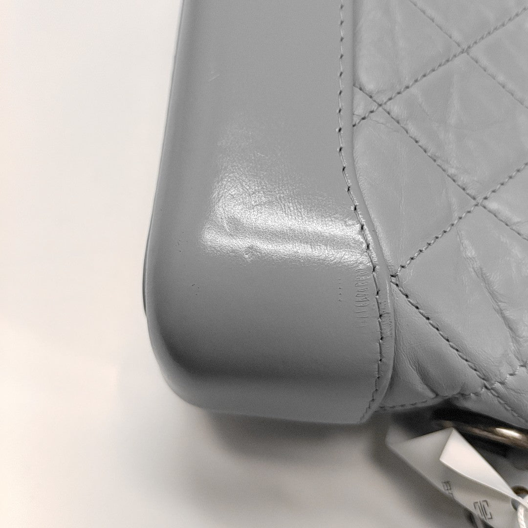 GABRIELLE Small Quilted Calfskin Blue