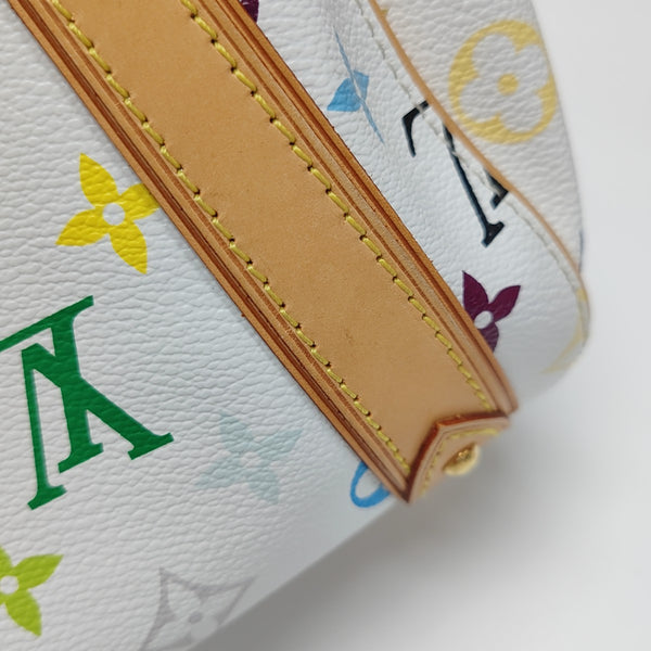 LV × TM PRISCILLA Monogram Coated Canvas White