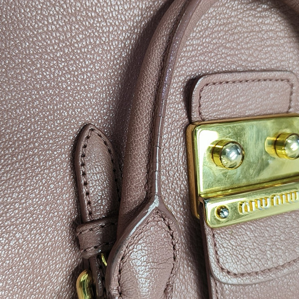 Calfskin Tote Bag Beige
