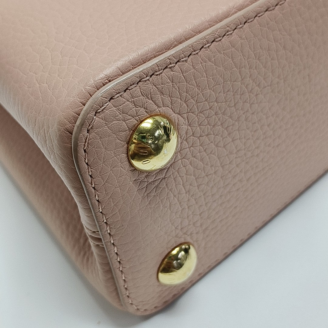 CAPUCINES BB Calfskin Pink