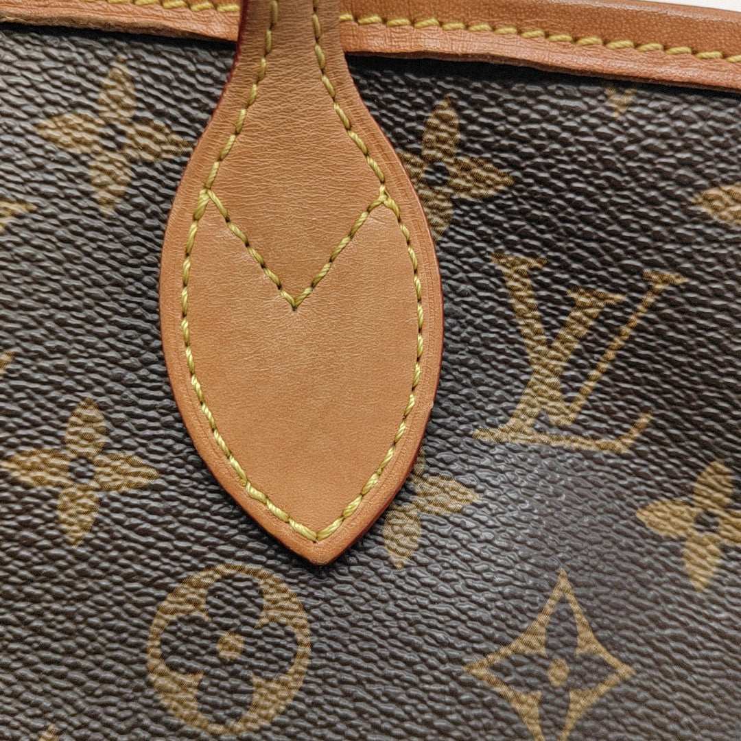 NEVERFULL BB Monogram Coated Canvas Brown