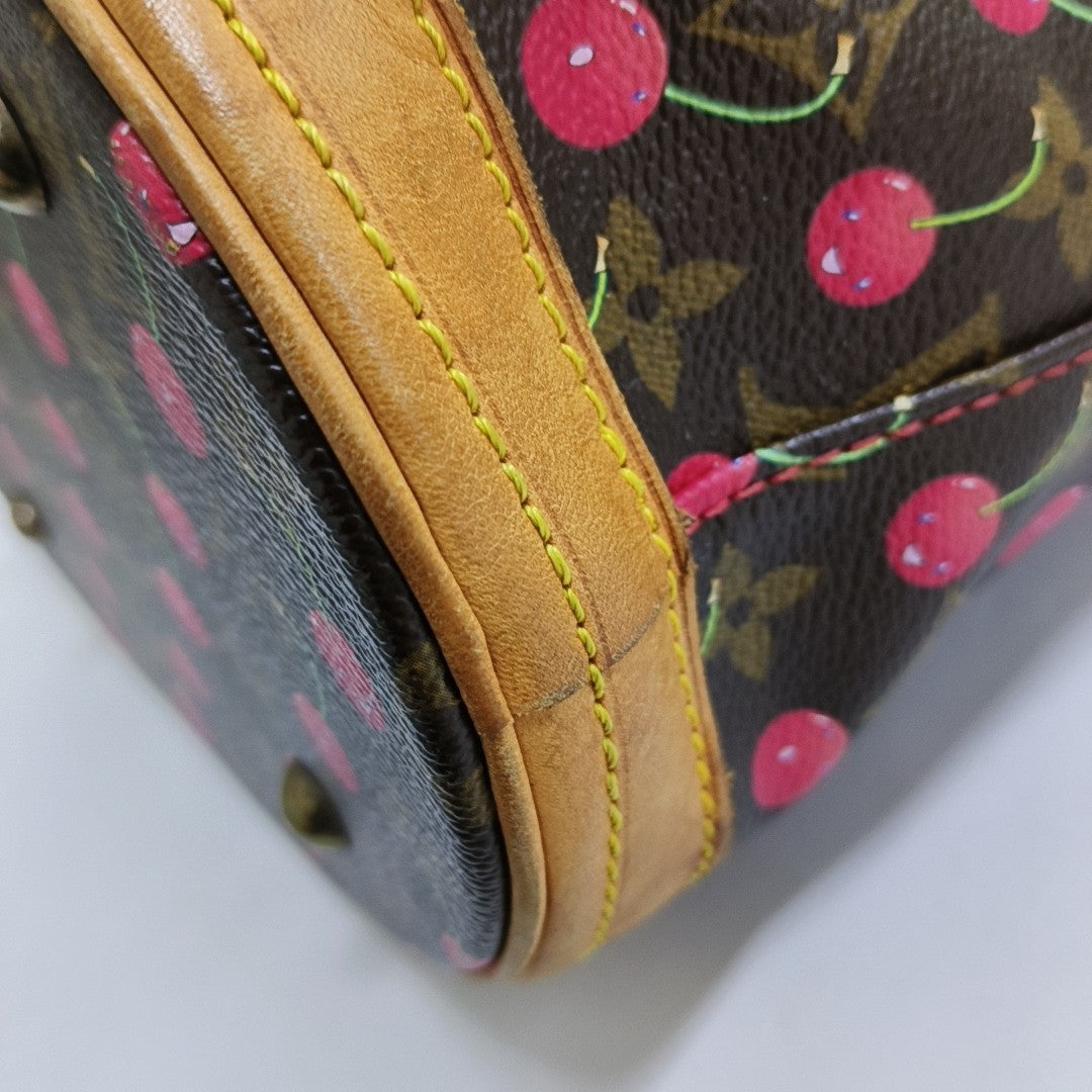 BUCKET PM Monogram Coated Canvas Brown