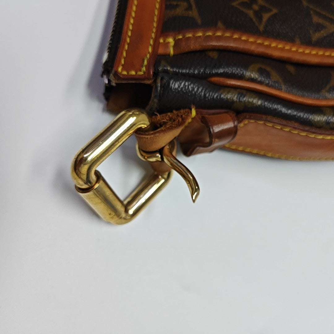 TULUM GM Monogram Coated Canvas Brown