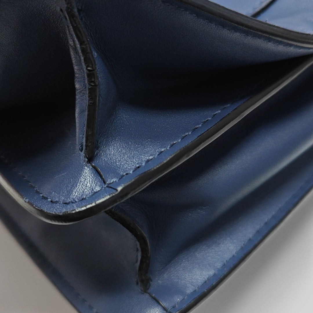 SERPENTI FOREVER Medium Calfskin Blue