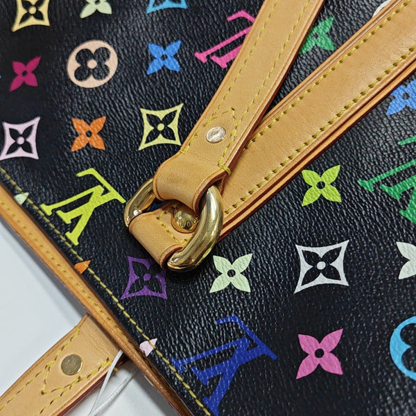 LV × TM AURELIA Monogram Coated Canvas Black