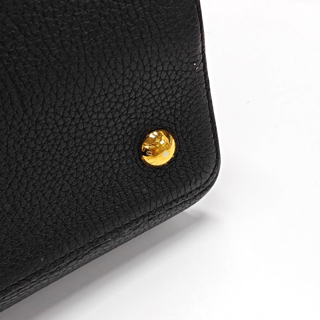 CAPUCINES GM Calfskin Black